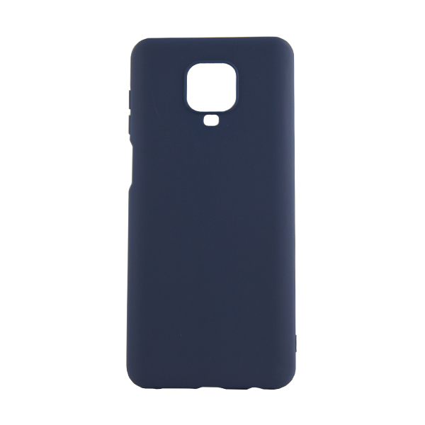 Original Silicon Case Xiaomi Redmi Note 9s/Note 9 Pro/Note 9 Pro Max Dark Blue