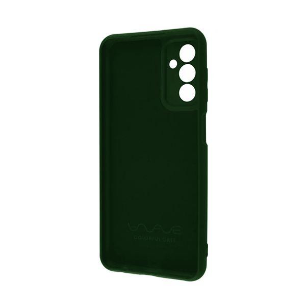 Чохол Original Soft Touch Case for Samsung M13-M135/M23-M236 Dark Green with Camera Lens