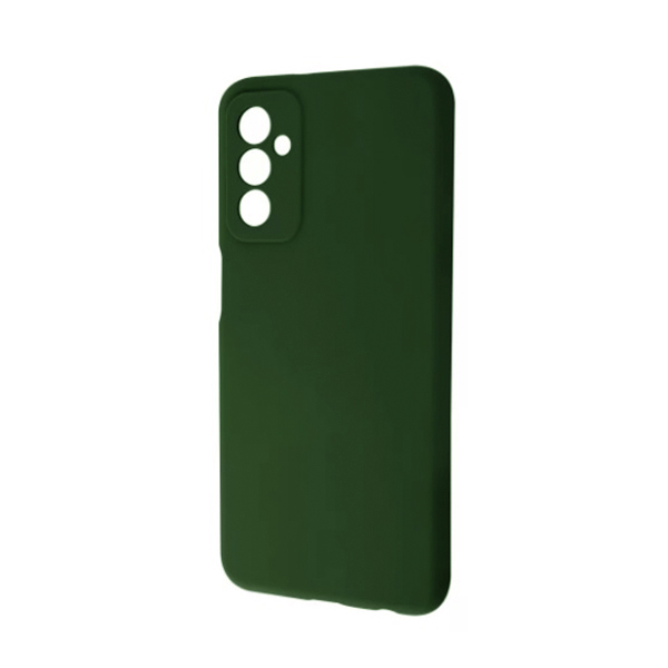 Чохол Original Soft Touch Case for Samsung M13-M135/M23-M236 Dark Green with Camera Lens