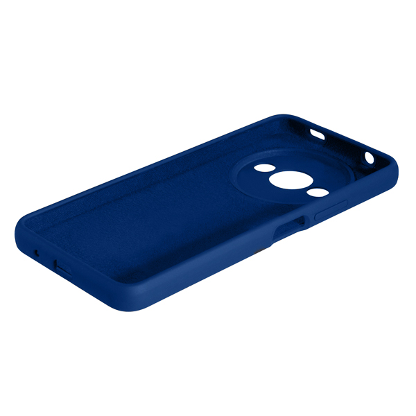 Чохол Original Soft Touch Case for Xiaomi Redmi A3/Poco C61 Dark Blue with Camera Lens