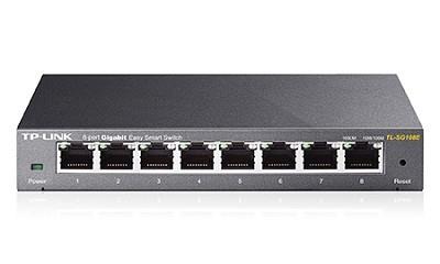 Комутатор керований, мережеве обладнання, TL-SG108E TP-LINK