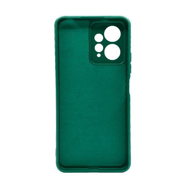 Чохол Original Soft Touch Case for Xiaomi Redmi Note12 4G Dark Green with Camera Lens