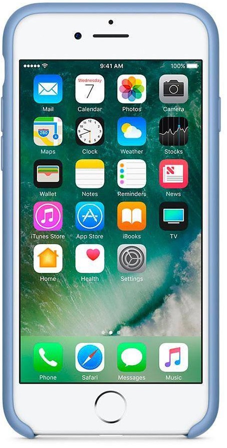 Чехол Soft Touch для Apple iPhone 7/8/SE 2020/SE 2022 Deep Blue