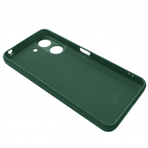 Чехол Original Soft Touch Case for Xiaomi Redmi 13C/Poco C65 Dark Green with Camera Lens