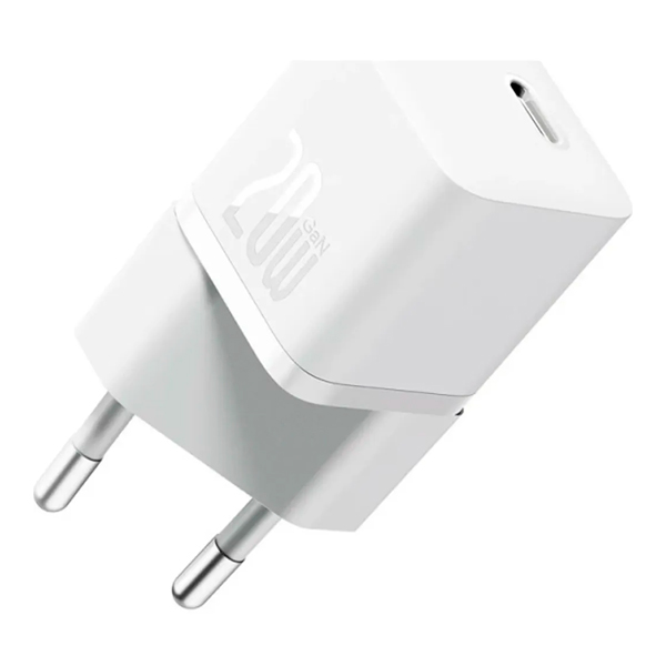 МЗП Baseus GaN5 Fast Charger (mini) 1C 20W White (CCGN050102)