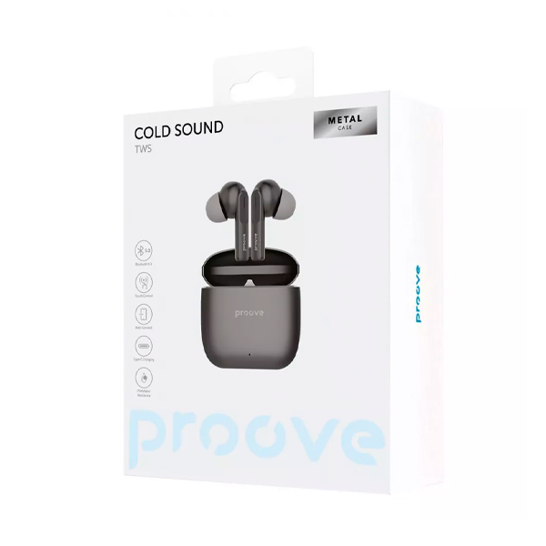 Bluetooth Наушники Proove Cold Sound TWS (Gray)