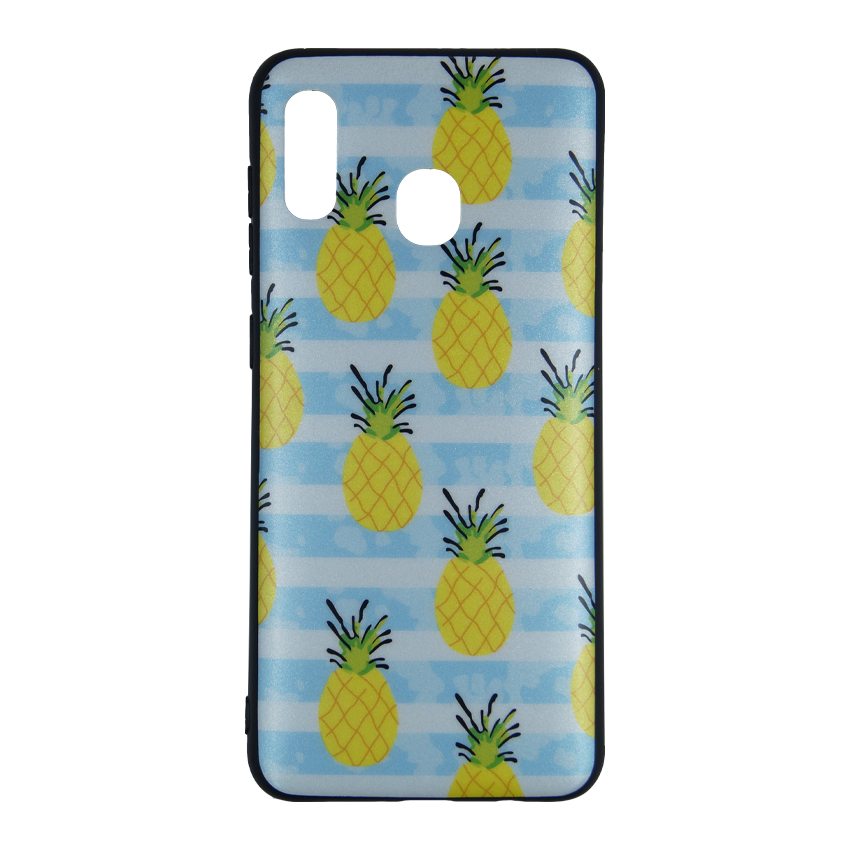 Чехол накладка Desire Case для Samsung A20-2019/A205/A30-2019/A305 Pineapple