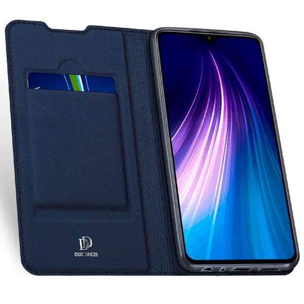 Чехол книжка Kira Slim Shell для Samsung M52-2020/M525 Dark Blue Dux Ducis