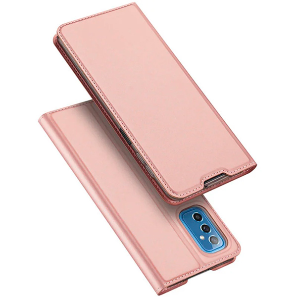 Чехол книжка Kira Slim Shell для Samsung M52-2020/M525 Rose Gold Dux Ducis