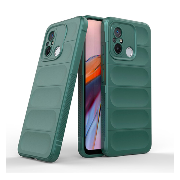 Чохол Cosmic Magic Shield for Xiaomi Redmi 12C Dark Green with Camera Lens