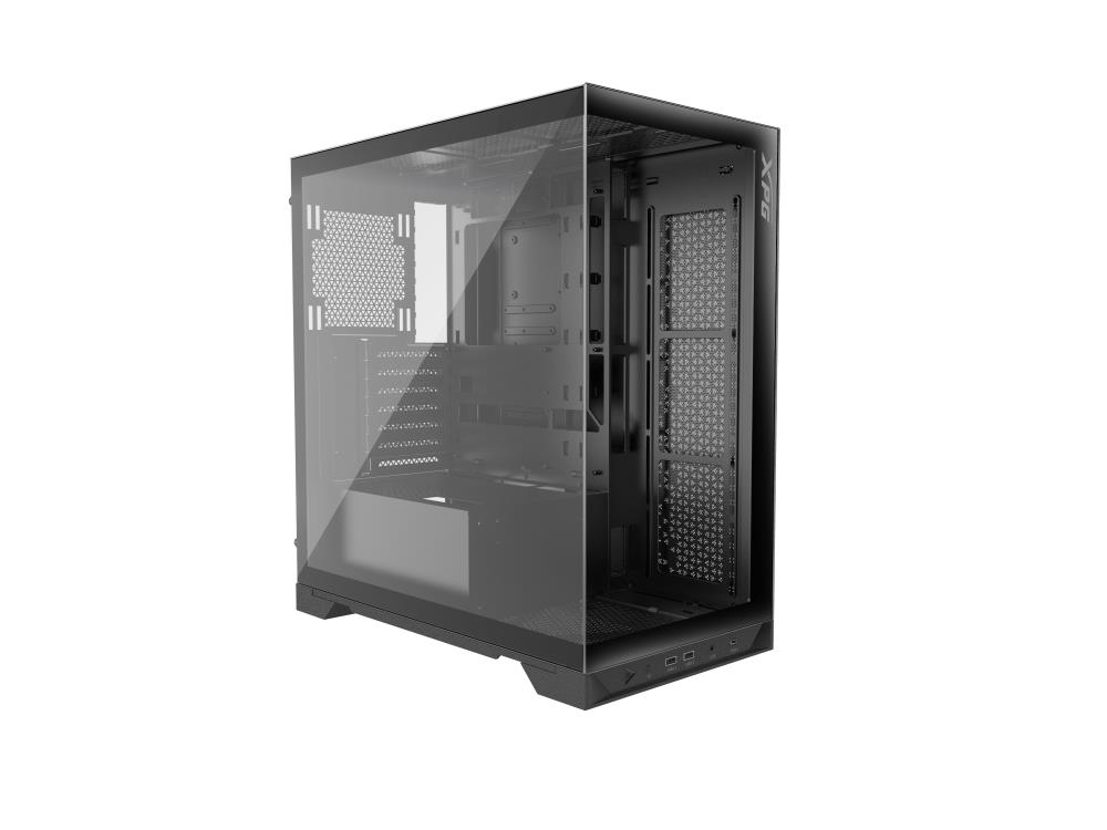 Корпус MATX W/O PSU INVADERXMTWOF-BKCWW ADATA