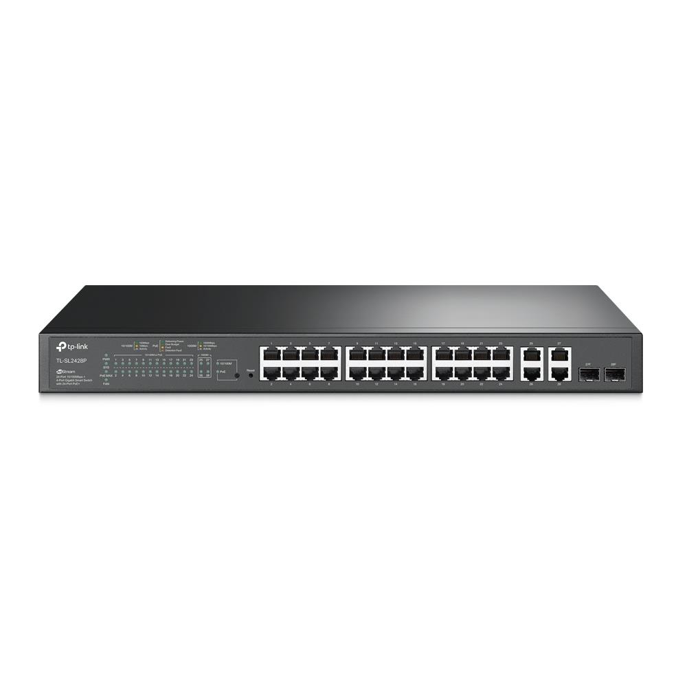 Комутатор керований, мережеве обладнання, SL2428P TP-LINK