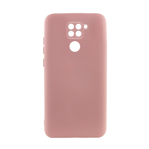 Чохол Original Soft Touch Case for Xiaomi Redmi Note 9/Redmi 10x Pink Sand with Camera Lens