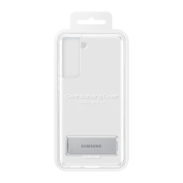 Чохол Clear Standing Cover для Samsung Galaxy S21 FE (G990) EF-JG990CTEGRU Transparent