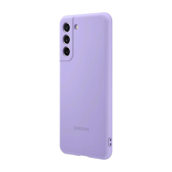 Чехол накладка Samsung G990 Galaxy S21 FE Silicone Lavender (EF-PG990TVEGRU)