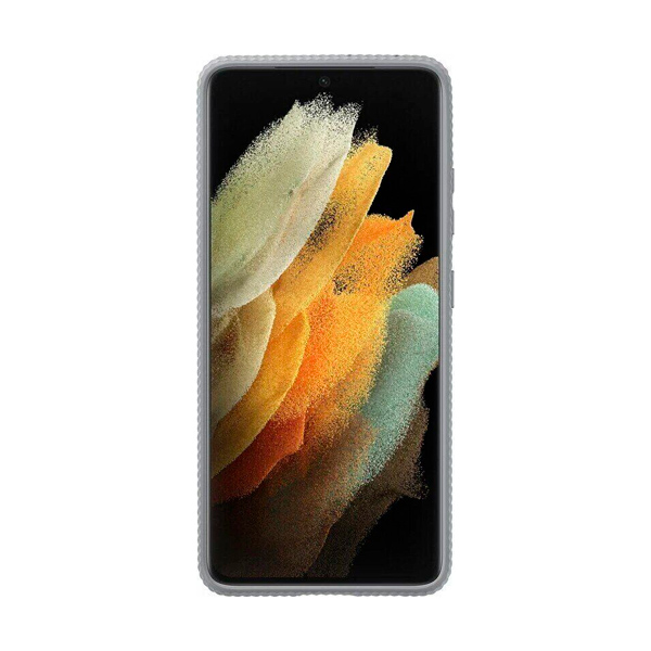 Чехол накладка Samsung G998 Galaxy S21 Ultra Protective Standing Cover Light Gray (EF-RG998CJEG)