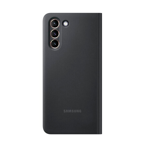 Чохол-книжка Smart Clear View Cover для Samsung Galaxy S21 FE (G990) EF-ZG990CBEG Dark Gray