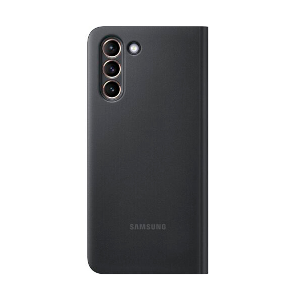 Чехол-книжка Smart Clear View Cover для Samsung Galaxy S21 FE (G990) EF-ZG990CBEG Dark Gray