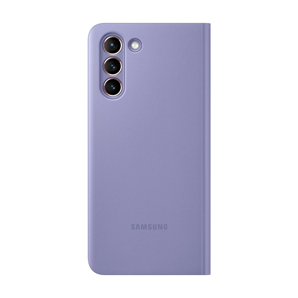 Чехол книжка Samsung G991 Galaxy S21 Smart LED Clear View Cover Violet (EF-ZG991CVEG)