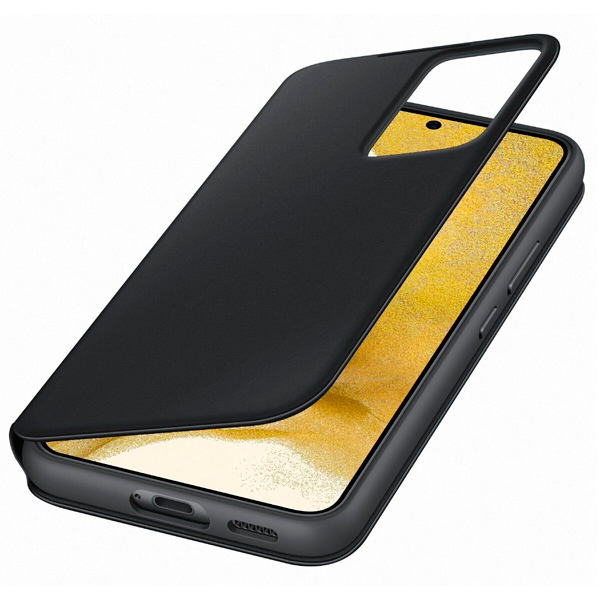 Чохол-книжка Samsung S906 Galaxy S22+ Smart Clear View Cover Black (EF-ZS906CBEG)