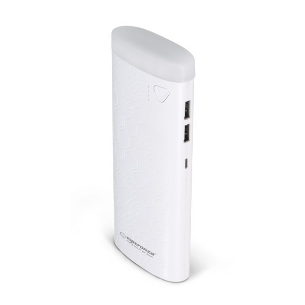 Внешний аккумулятор Esperanza Fermion 10000mAh White