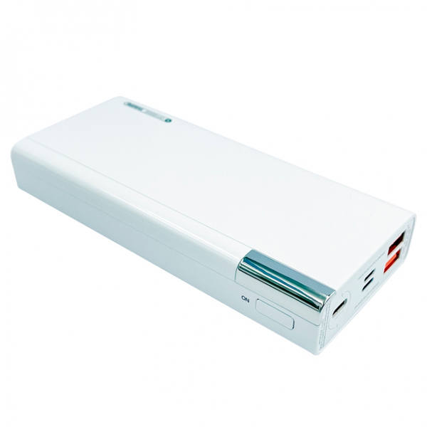 Зовнішній акумулятор Remax Riji 20000mAh QC 22.5W White (RPP-108)