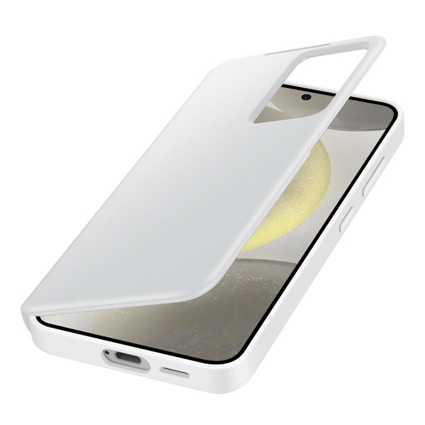 Чохол для Samsung Galaxy S24 Smart View Wallet Case White (EF-ZS921CWEGWW)