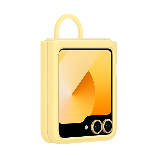 Чохол Samsung Flip 6 Silicon Case Yellow (EF-PF741TYEGUA)