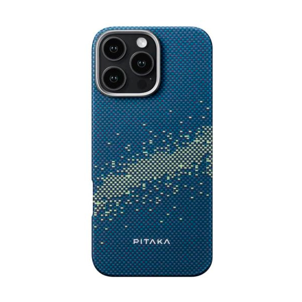 Чохол Pitaka iPhone 16 Pro Case with MagSafe StarPeak Milky Way Galaxy (KI1601PMYG)