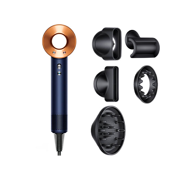 Фен Dyson HD07 Supersonic Special Gift Edition Prussian Blue/Rich Copper (412525-01) UA