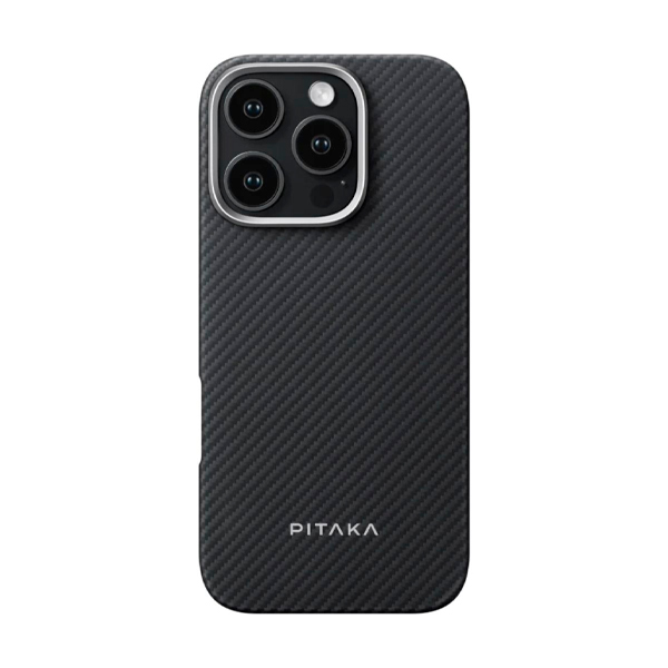 Чохол Pitaka iPhone 16 Pro Max Case with MagSafe Black/Grey (KI1601PMA)