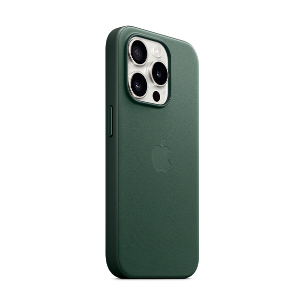 Чохол Apple iPhone 15 Pro FineWoven Case with MagSafe Evergreen (MT4U3)