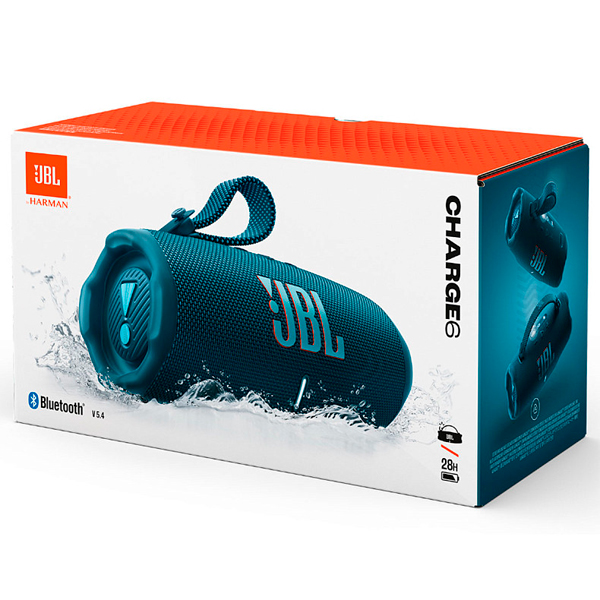Портативна колонка JBL Charge 6 Blue (JBLCHARGE6BLU)