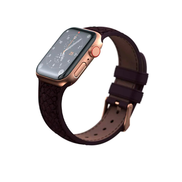 Ремінець Njord Salmon Leather Strap Rust для Apple Watch 45mm/44mm (SL14123)