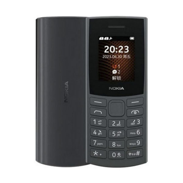 Nokia 105 Single Sim 2023 Charcoal (no charger)
