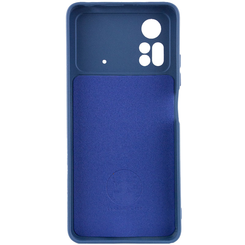 Чохол Original Soft Touch Case for Xiaomi Poco X4 Pro 5G Navy Blue with Camera Lens