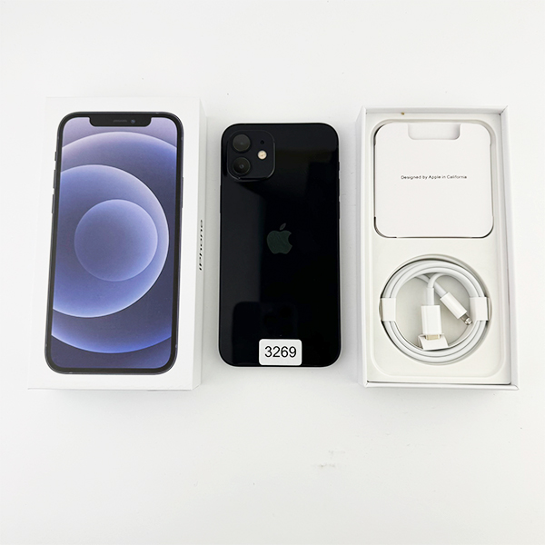 Apple iPhone 12 128GB Black Б/У №3269 (Стан 8/10)