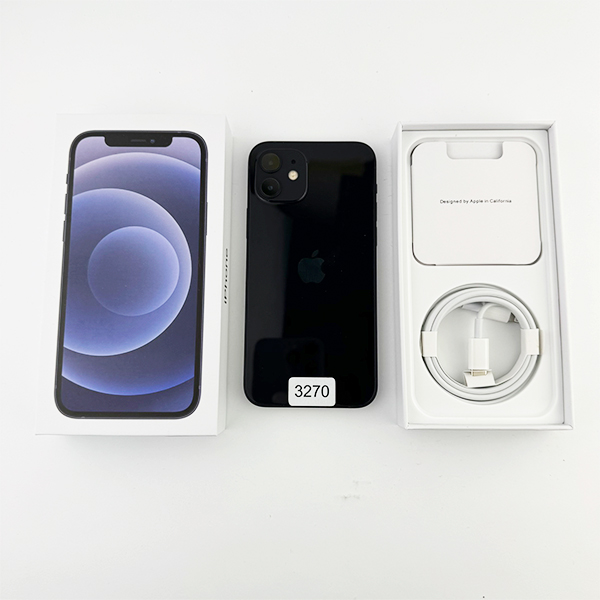 Apple iPhone 12 128GB Black Б/У №3270 (Стан 8/10)