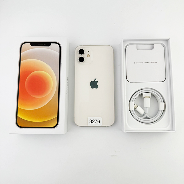 Apple iPhone 12 128GB White Б/У №3276 (Стан 8/10)