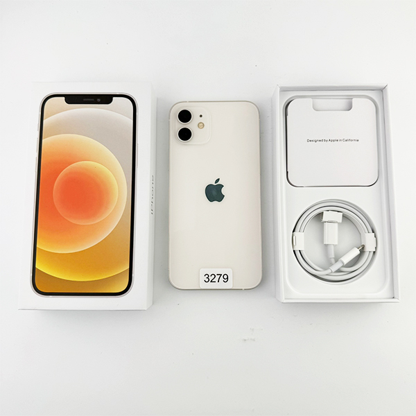 Apple iPhone 12 128GB White Б/У №3279 (Стан 8/10)