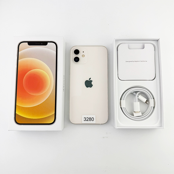 Apple iPhone 12 128GB White Б/У №3280 (Стан 8/10)