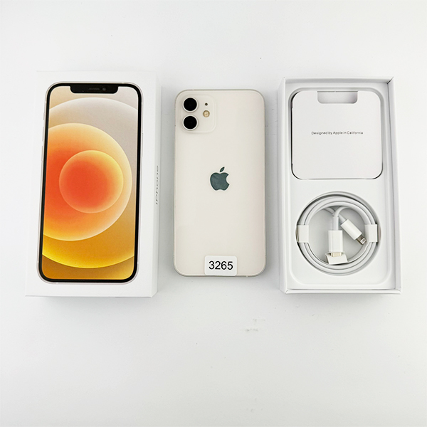 Apple iPhone 12 128GB White Б/У №3265 (Стан 8/10)