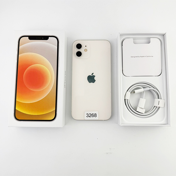 Apple iPhone 12 128GB White Б/У №3268 (Стан 8/10)
