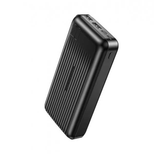 Зовнішній акумулятор XO PB302 20000 mAh Black