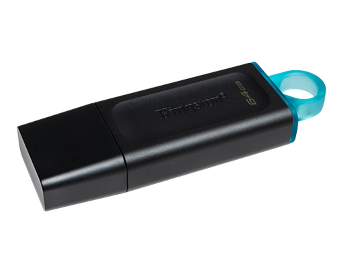 Флеш-накопичувач Kingston USB 3.2 DT Exodia 64GB Black/Teal