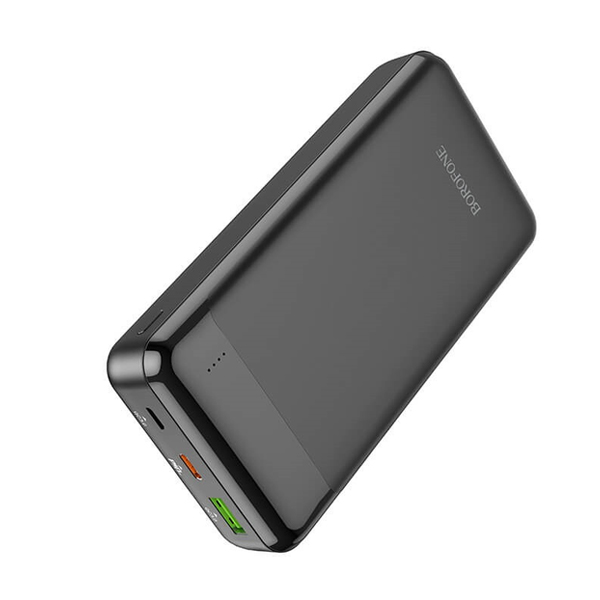 Зовнішній акумулятор Borofone BJ19A Incredible 20000mAh 20W Black (BJ19AB)