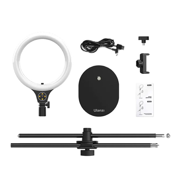 Видеосвет Ulanzi Vijim Desktop Overhead Shooting Bracket Ring Light Set (10inch) (UV-2517 T1)