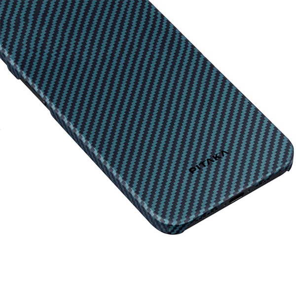 Чехол Pitaka iPhone 15 Pro Max Case with MagSafe Black/Blue (KI1508PM)