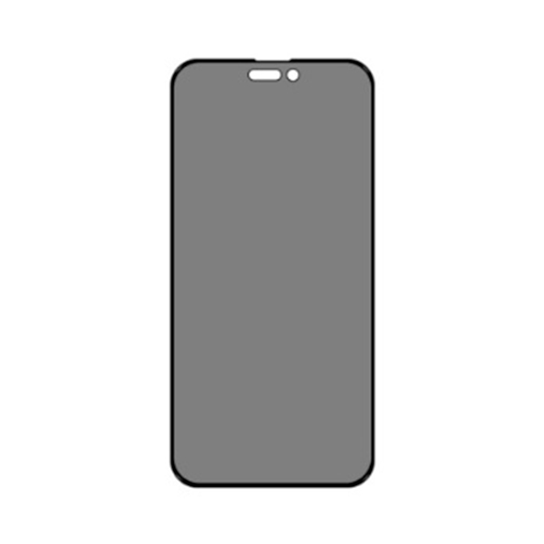 Захисне скло для iPhone 15 Pro Max 5D Black (тех.пак) Privacy