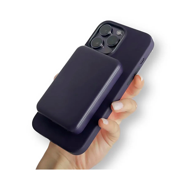Зовнішній акумулятор Blueo Wireless Powebank 10000 mAh Deep Purple (P010PURP)